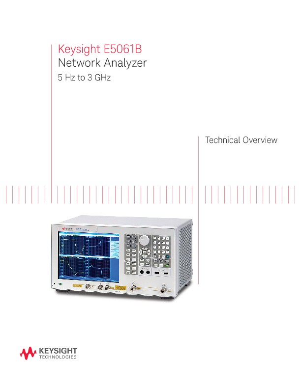 E5061B Network Analyzer Technical Overview | Keysight